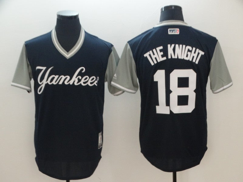 Didi Gregorius The Knight New York Yankees navy Authentic jersey