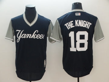 Didi Gregorius The Knight New York Yankees navy Authentic jersey