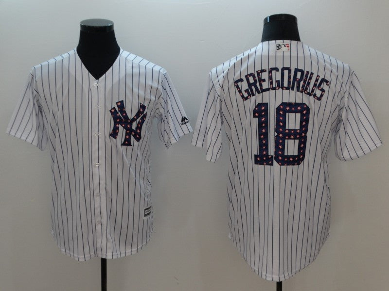 Didi Gregorius New York Yankees white jersey