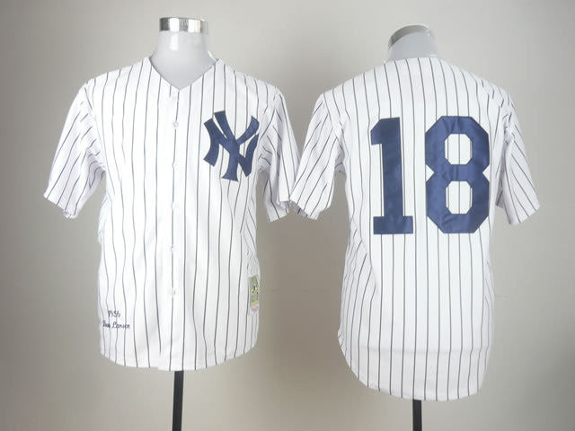 Don Larsen New York Yankees white Throwback jersey