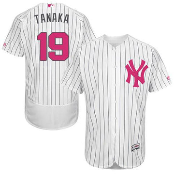 Masahiro Tanaka New York Yankees white Authentic jersey