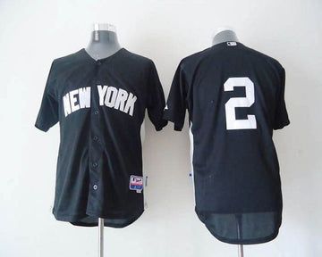 Derek Jeter New York Yankees black Road jersey