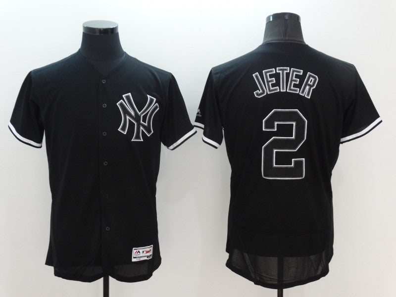 Derek Jeter New York Yankees black jersey