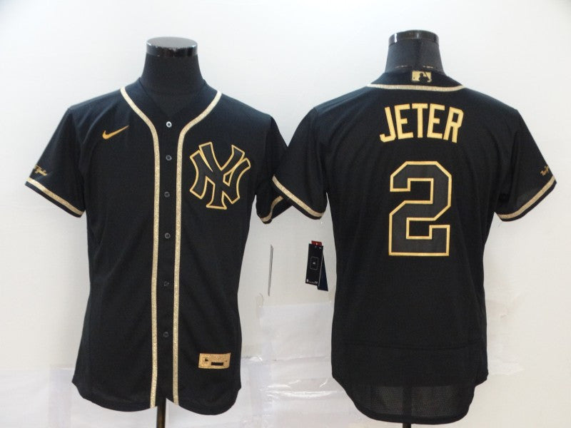 Derek Jeter New York Yankees black jersey