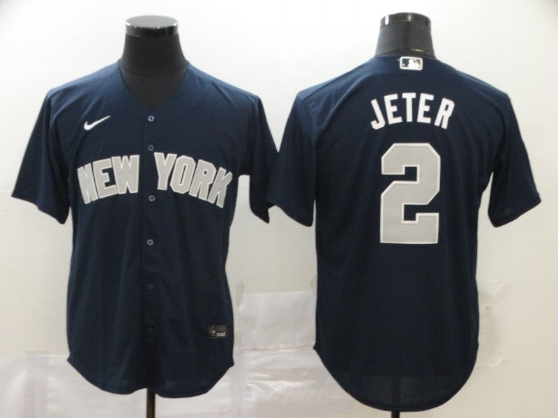 Derek Jeter New York Yankees navy jersey