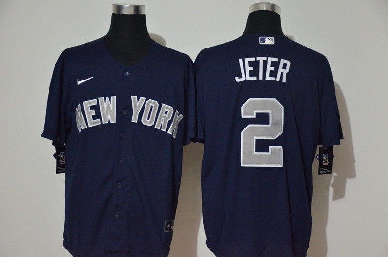 Derek Jeter New York Yankees navy jersey