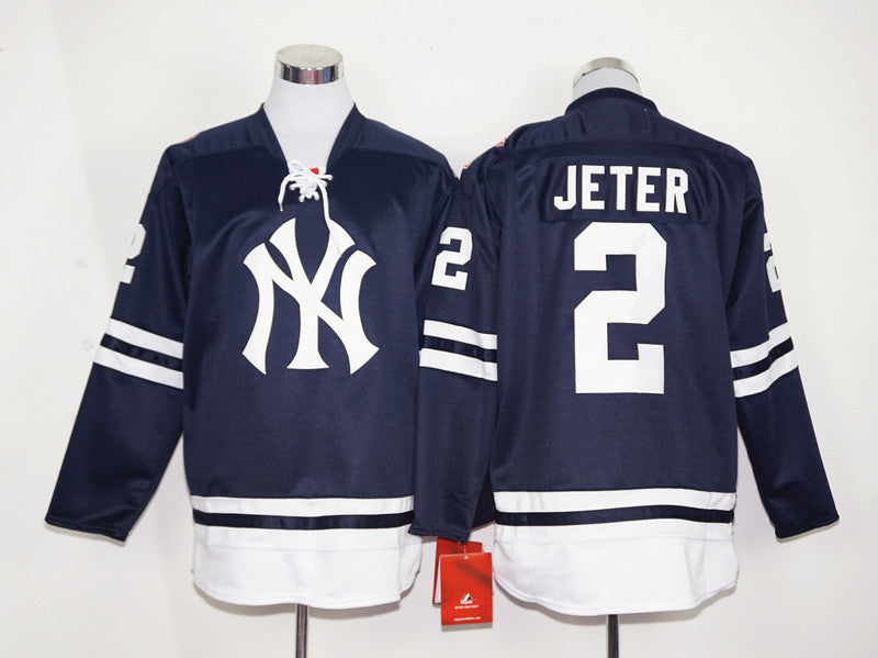 Derek Jeter New York Yankees navy jersey