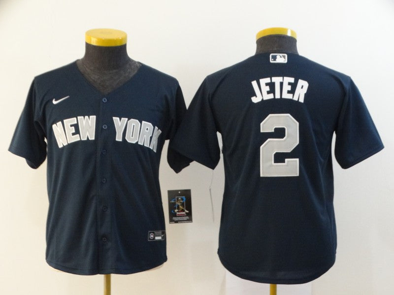 Derek Jeter New York Yankees navy jersey