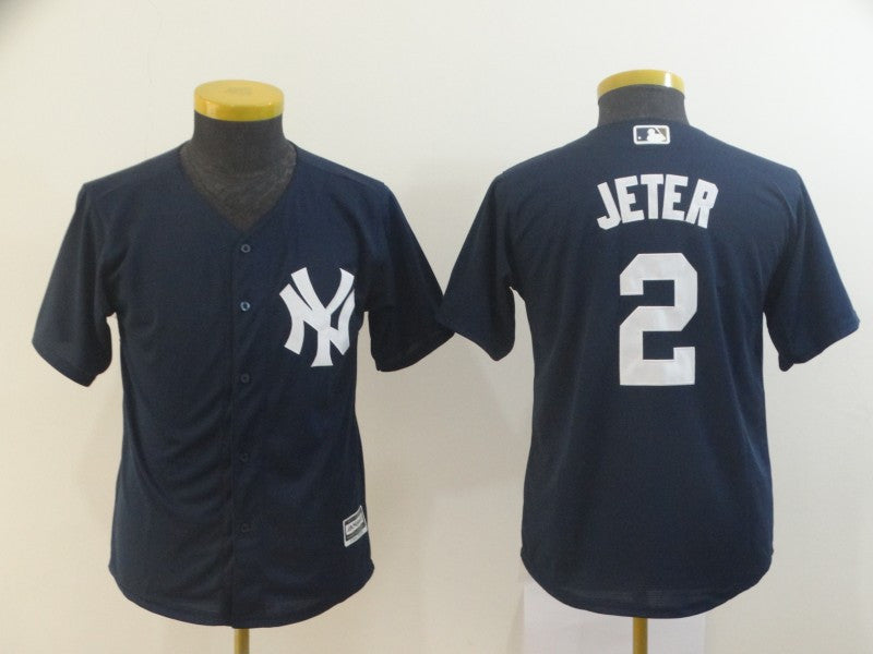 Derek Jeter New York Yankees navy jersey