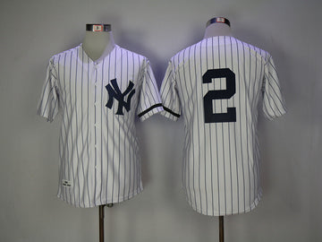 Derek Jeter New York Yankees white Throwback jersey