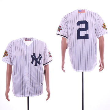 Derek Jeter New York Yankees white jersey