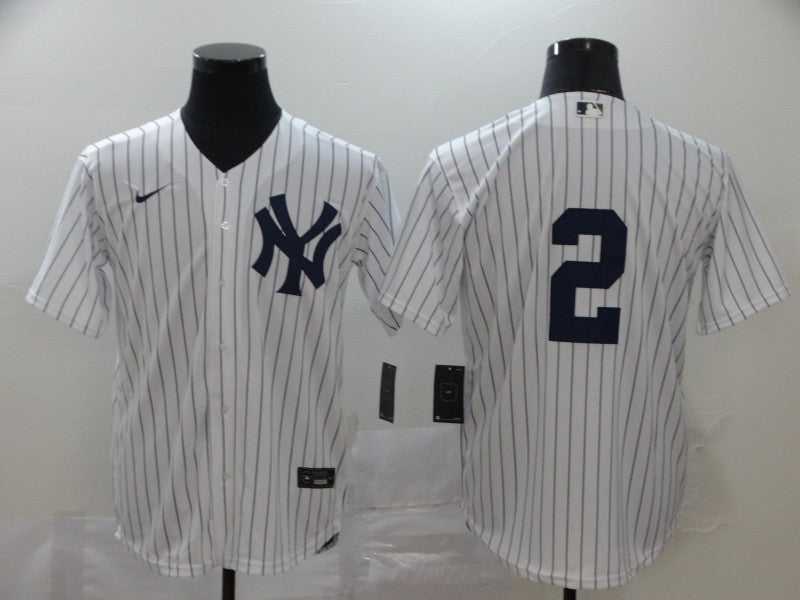 Derek Jeter New York Yankees white jersey