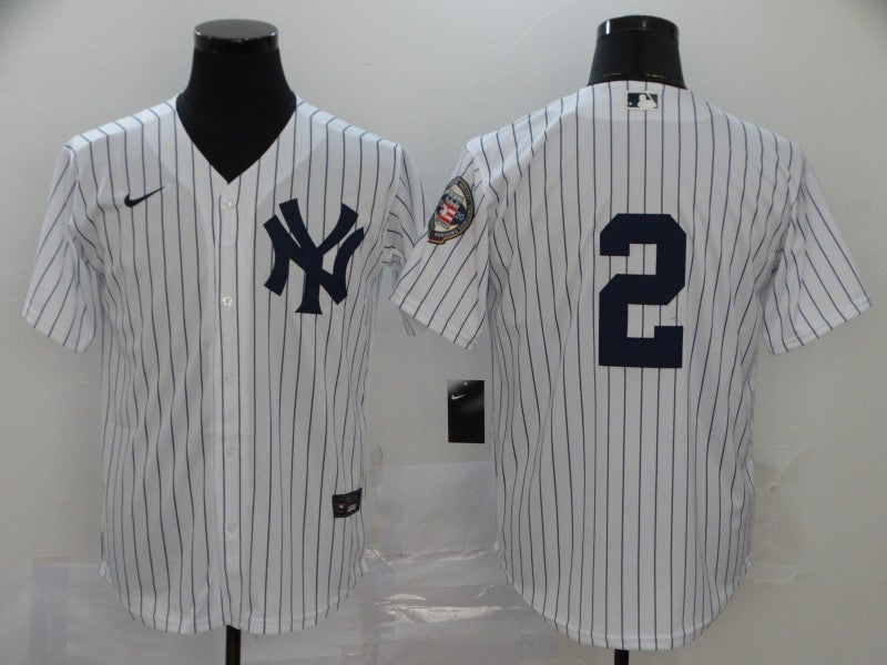 Derek Jeter New York Yankees white jersey