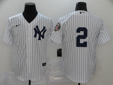 Derek Jeter New York Yankees white jersey
