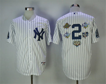 Derek Jeter New York Yankees white jersey