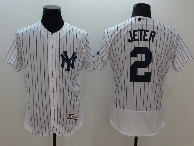Derek Jeter New York Yankees white jersey