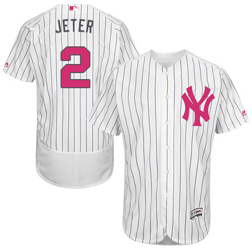 Derek Jeter New York Yankees white jersey