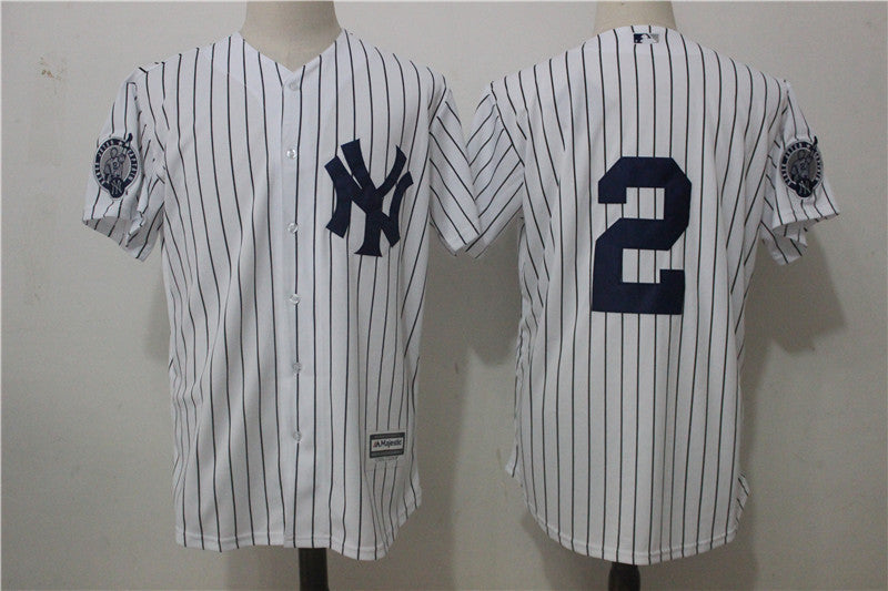 Derek Jeter New York Yankees white jersey