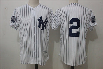 Derek Jeter New York Yankees white jersey
