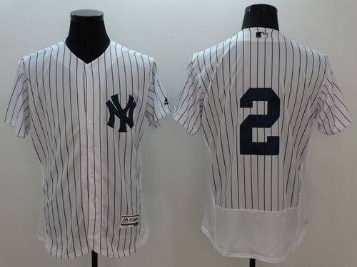 Derek Jeter New York Yankees white Authentic jersey