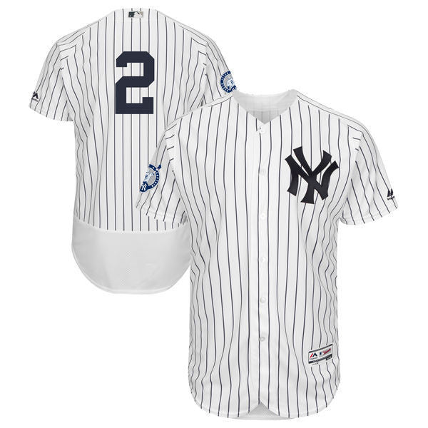 Derek Jeter New York Yankees white jersey