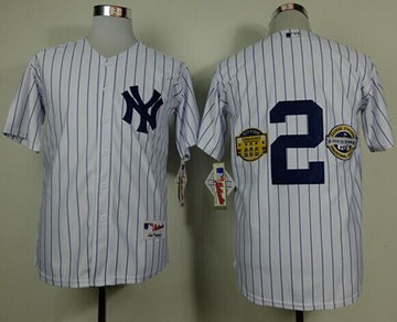 Derek Jeter New York Yankees white jersey