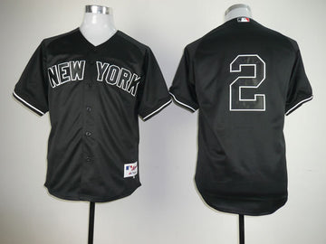 Jeter New York Yankees black jersey
