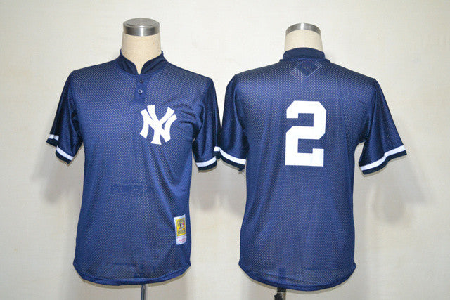 Jeter New York Yankees blue jersey