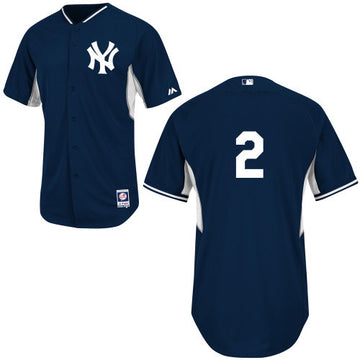 Jeter New York Yankees blue jersey