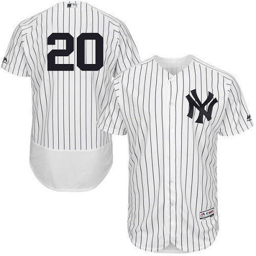 Jorge Posada New York Yankees white jersey