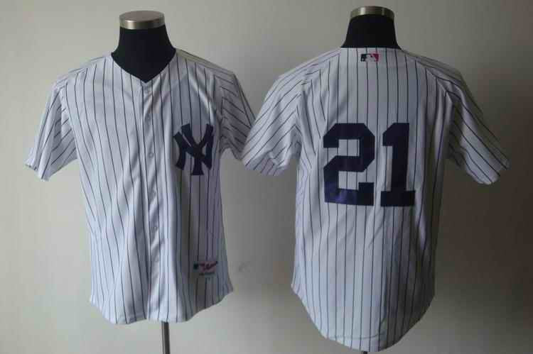 New York Yankees white jersey