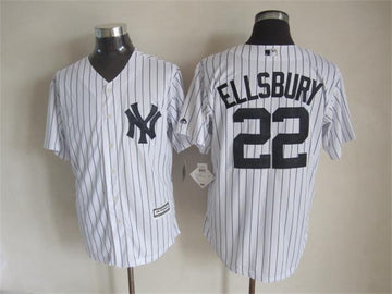 Ellsbury New York Yankees white jersey