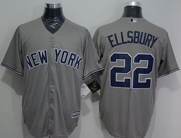 Jacoby Ellsbury New York Yankees grey jersey