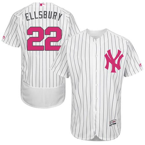 Jacoby Ellsbury New York Yankees white Authentic jersey