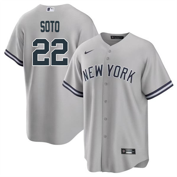 Juan Soto New York Yankees gray jersey