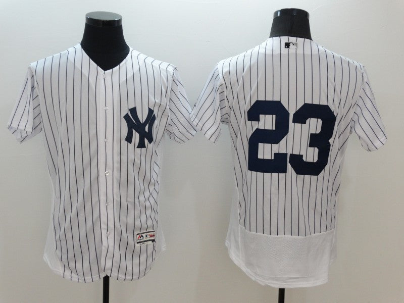 Don Mattingly New York Yankees white jersey