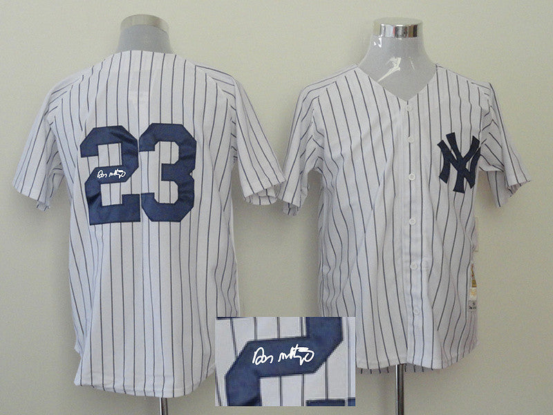 Mattingly New York Yankees white jersey