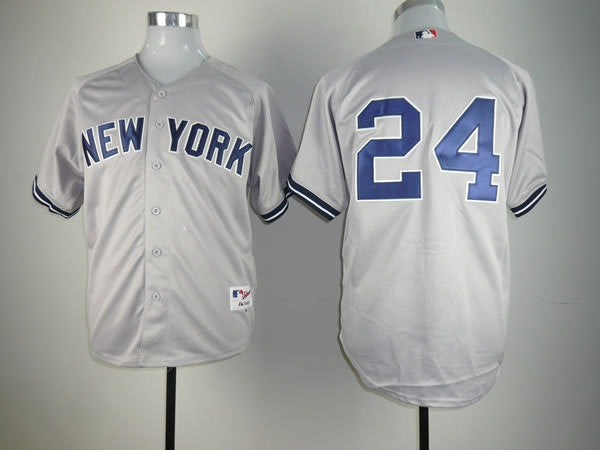 Cano New York Yankees grey jersey