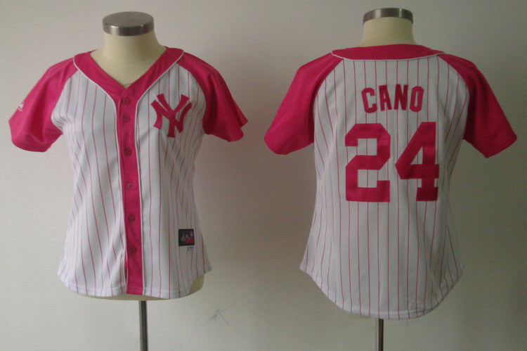 Cano New York Yankees pink jersey