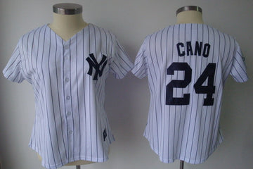 Cano New York Yankees white jersey