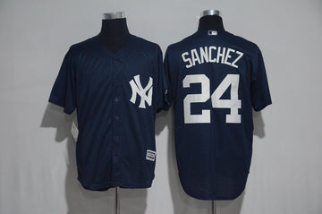 Gary Sanchez New York Yankees navy jersey