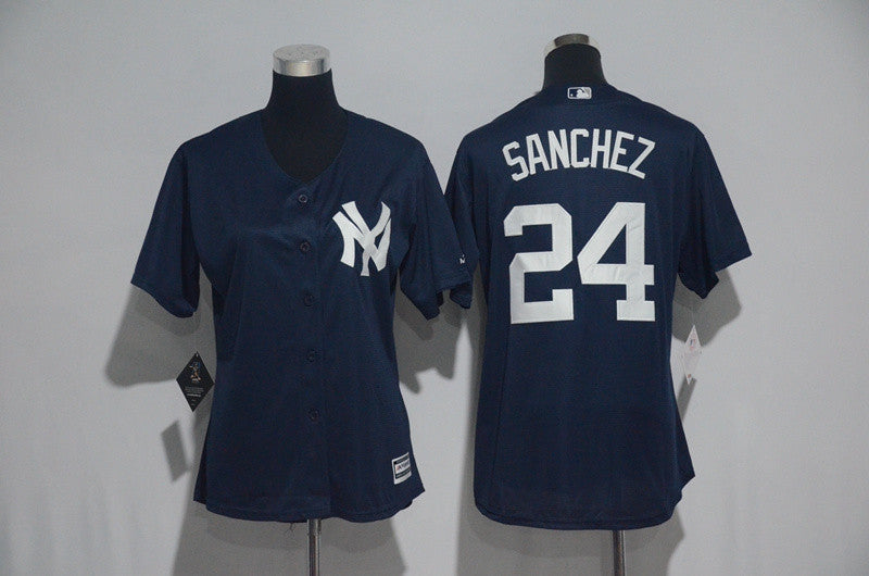 Gary Sanchez New York Yankees navy jersey