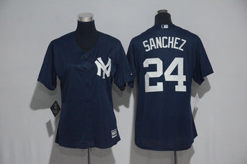 Gary Sanchez New York Yankees navy jersey
