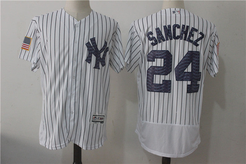 Gary Sanchez New York Yankees white jersey