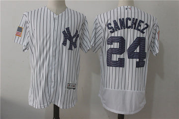 Gary Sanchez New York Yankees white jersey