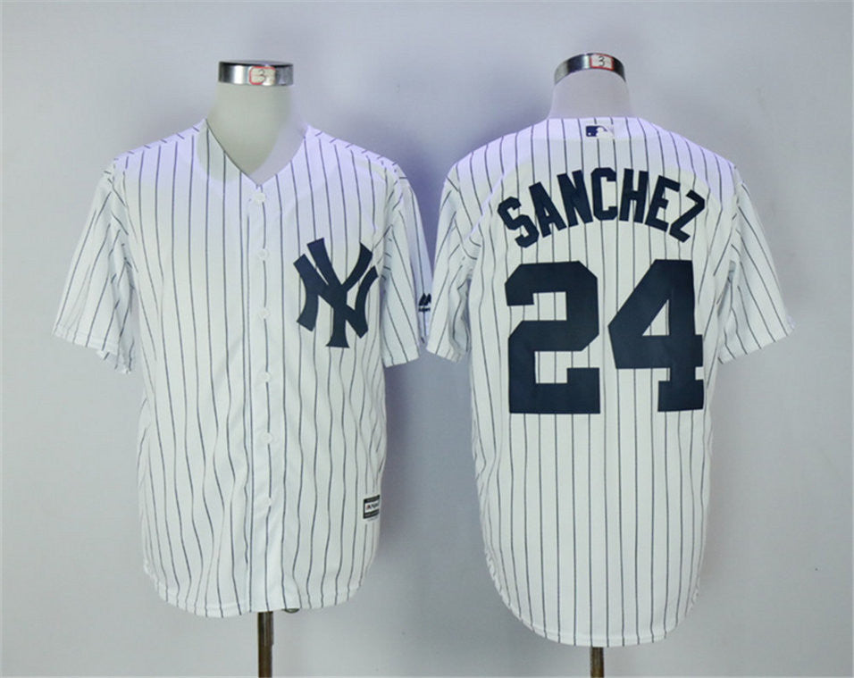 Gary Sanchez New York Yankees white jersey