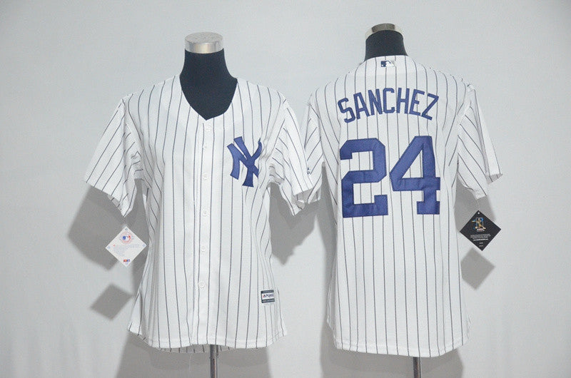 Gary Sanchez New York Yankees white jersey
