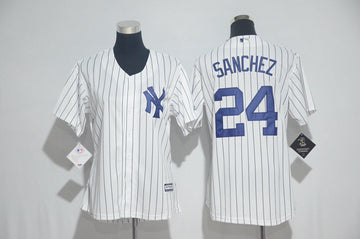 Gary Sanchez New York Yankees white jersey