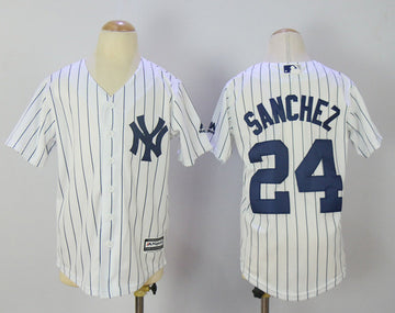 Gary Sanchez New York Yankees white jersey
