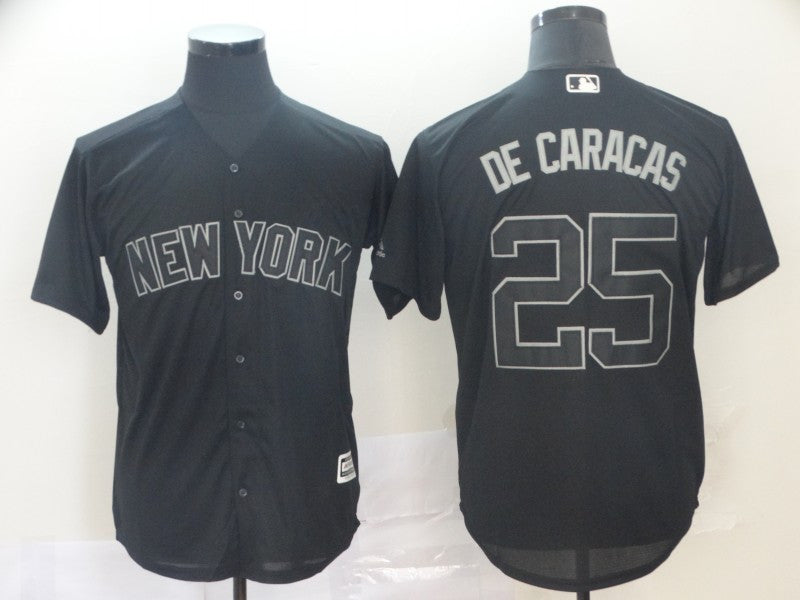 Gleyber Torres De Caracas New York Yankees black jersey